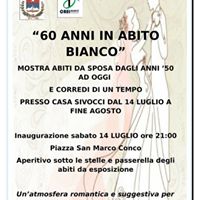 60 anni in abito bianco