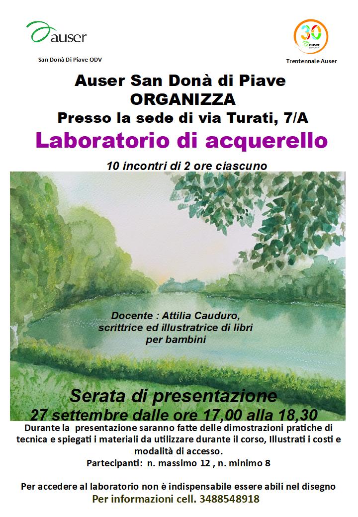 laboratorio di acquerello