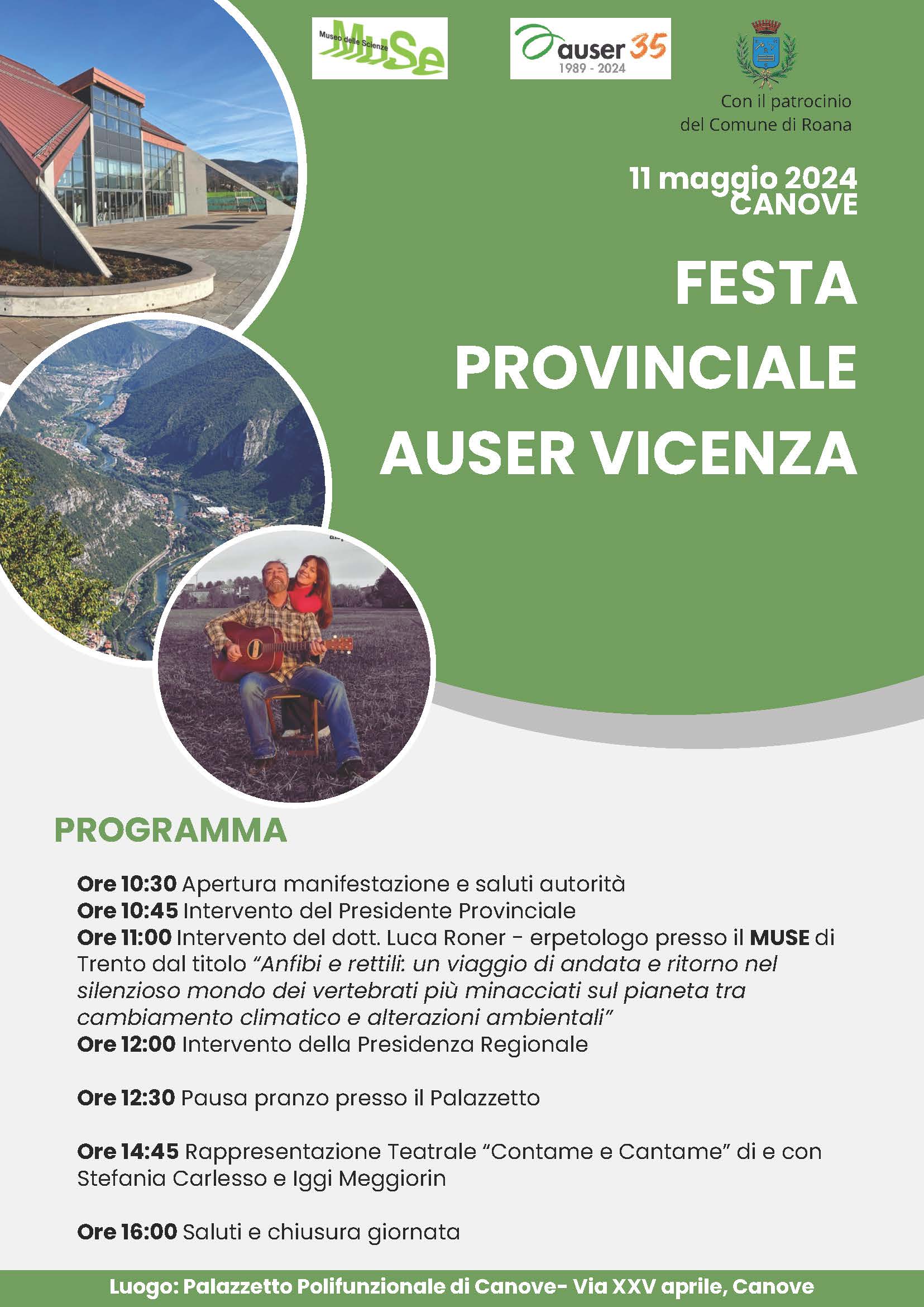 FESTA PROVINCIALE AUSER VICENZA